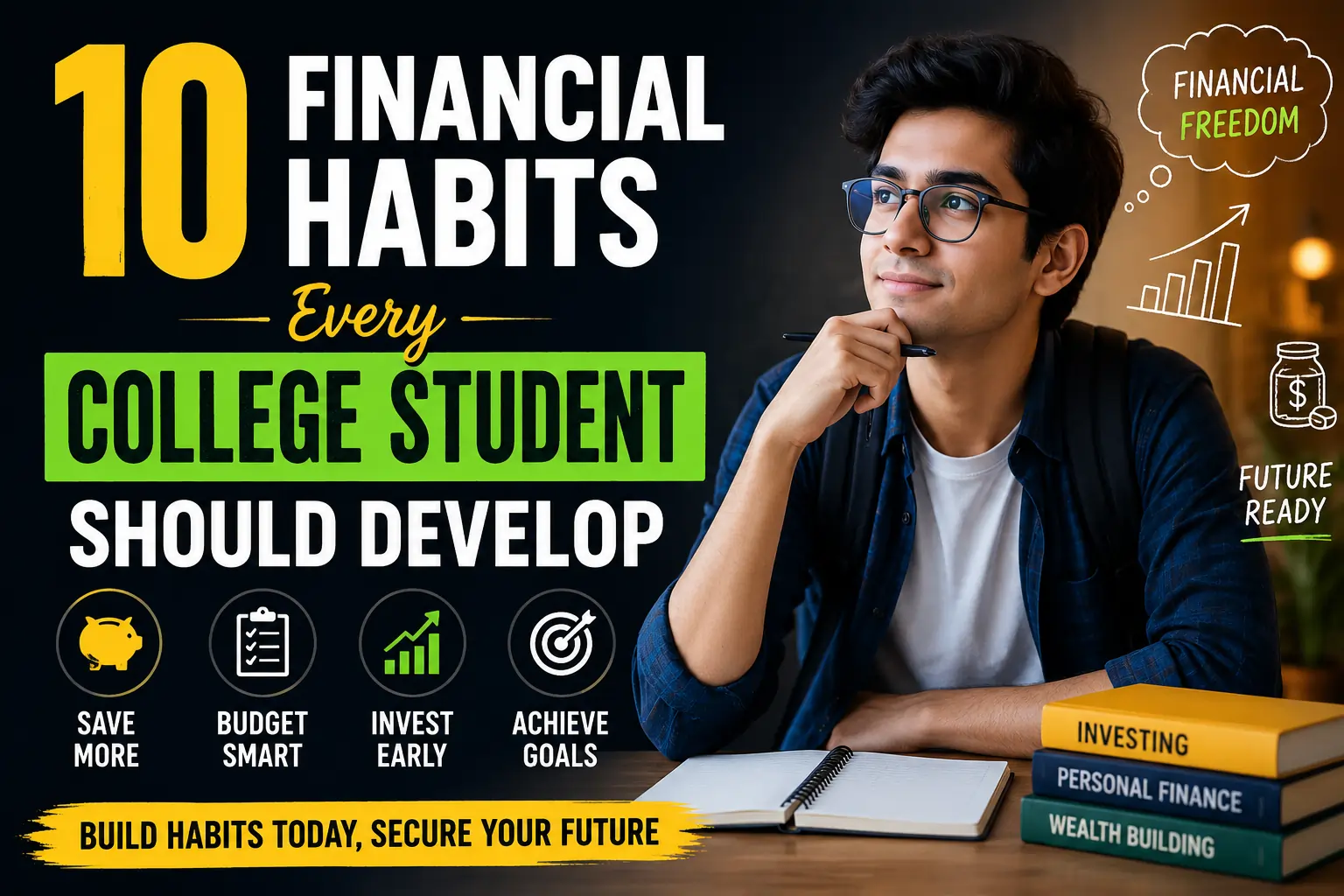 10 Best Financial Habits Every College Student Should Develop to Save Money, Budget Better, and Build Long-Term Wealth