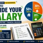 How to divide your salary for beginners
