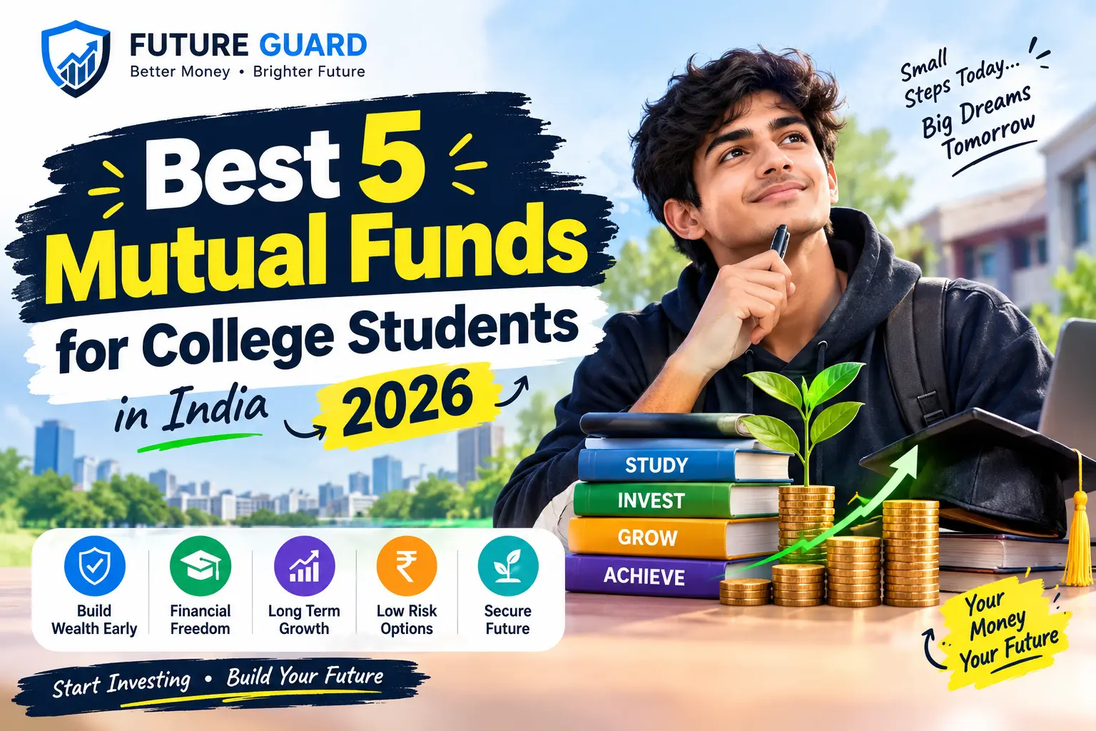Best 5 Mutual Funds for College Students in India (2026)